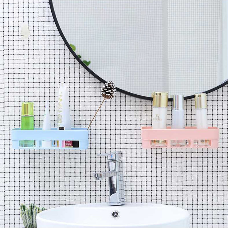 idrop Bathroom Toilet Hanging Rack Storage Shelf Case With Suction Cup Wall