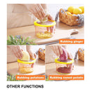 idrop 2 in1 Multifunction Cob Corn Stripper Kitchen Tools With Built-In Measuring Cup And Grater