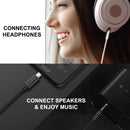 idrop Standard 1.0 m Type-C & Lightning to 3.5 mm AUX Audio Cable Headphone Adapter