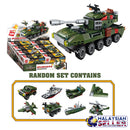 idrop Modern Army Vehicle Toy Set Building Block Toys