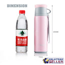idrop 500 ml Trendy Portable Stainless Steel Vacuum Thermal Flask With Cup