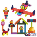 idrop 46 Pcs Colorful Creative Puzzle Building Block Toy Set For Kids Children