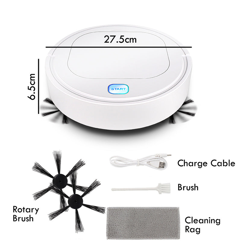idrop ES28 Smart Automatic Robotic Rechargeable Vacuum Cleaner Suction Sweeping Mopping Floor Cleaning Machine