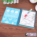 idrop Dinosaurs Magic Eco-Friendly Coloring Book And Pen For Kids And Children