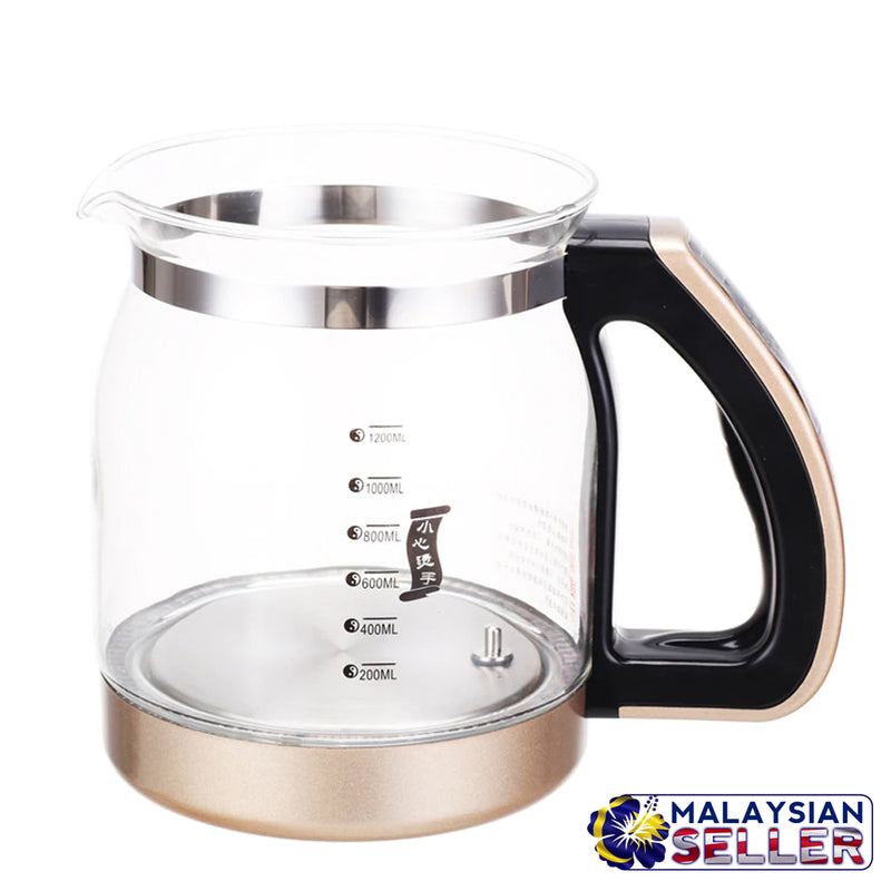 idrop 1.2L Multipurpose Glass Electric Kettle Boiler Pot Teapot