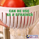 idrop QINGFENG - Fast and Easy Salad Maker Cutter Strainer Bowl