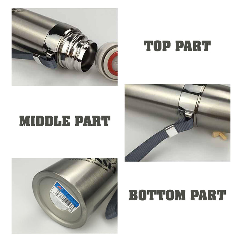 idrop 500 ml Portable Stainless Steel Vacuum Thermal Flask