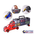 idrop 6 Pcs Car Toy Set With Storage Truck