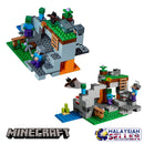 idrop 183 Pcs Minecraft Zombie Cave Colorful Creative Building Block Toy Set For Kids Children