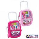 idrop Make Up Stylist Cosmetics Pretend Play Toy Set With Trolley For Kids Children