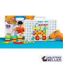 idrop 106 Pcs Carpenter Tool Box Building Block Toy Set For Kids And Children