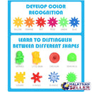 idrop ANTI-DOU PARADISE - Motorized Spinning Gears Electric Brick Building Blocks Battery Operated [ 598