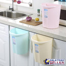 idrop Portable Hanging Eco-Friendly Wheat Straw Trash Garbage Can Bin