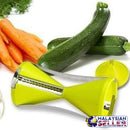 idrop MAGIC CHEF - Multipurpose Stainless Steel Spiral Twister Slicer Cutter Peeler