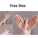 idrop 100pcs Kitchen Tools Transparent Disposable Plastic Gloves for Cooking Cleaning and Food Handling Durable and Environmental Protection