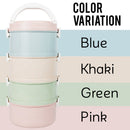 idrop Multipurpose 2 / 3 / 4 Layer Sealed Lunch Box Container for Kids and Adults