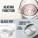 idrop 600ml Digital Multifunction Electric Glass Pot