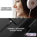 idrop Standard 1.0 m Type-C & Lightning to 3.5 mm AUX Audio Cable Headphone Adapter