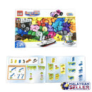 idrop 460 Pcs Colorful Creative Building Block Toy Set With Case For Kids Children