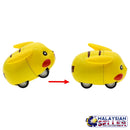 idrop Pull Back Cute Cartoon Animal Stunt Racing Car Toy For Kids And Children