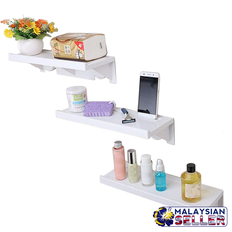 idrop Suction Cup Bathroom Storage Shower Shelf Holder Rack Organizer