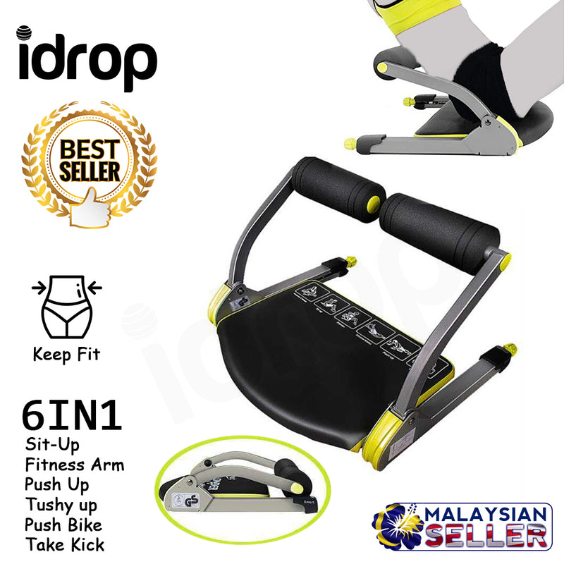 idrop Multi Function 6 in 1 Gym Fitness Workout 6 Pack machine for Home Gym