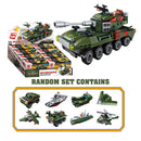 idrop Modern Army Vehicle Toy Set Building Block Toys