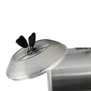 idrop 18 cm Double Ear Stainless Steel Cooking Soup Pot With Double Handle Lid Cookingware