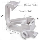 idrop Multipurpose Handheld Easy Clean Rotary Grater Food Shredder