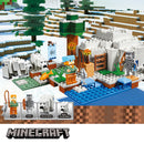 idrop 242 Pcs Minecraft Winter Colorful Creative Building Block Toy Set For Kids Children