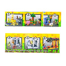 idrop 431 Pcs MyWorld Castle Warfare Colorful Creative Building Block Toy Set For Kids Children