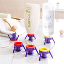 idrop FLIP-IT - Leakproof Inverted Caps Empty-It Bottle Cap Stand Kit
