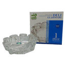 idrop Large Round Glass Ashtray For Smoker Smoking Home Accessories