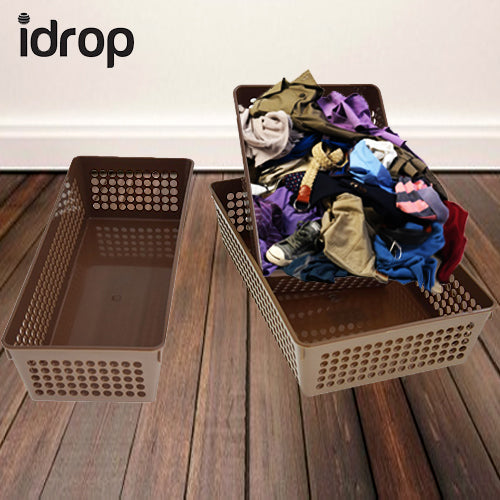 idrop 3pcs Mix Multifunctional High Quality Plastic Basket Set