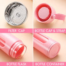 idrop 520ml Glass Drinking Flask Water Bottle