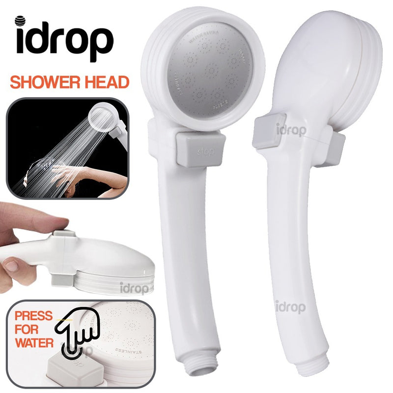 idrop Strong Super Shower Head Water Saving Handheld Sprinkler