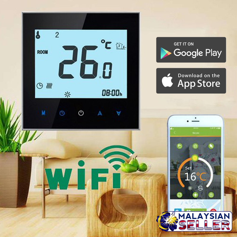 idrop Alexa Voice Water Underfloor Heating System fits Google Home (BHT-1000-GALW)