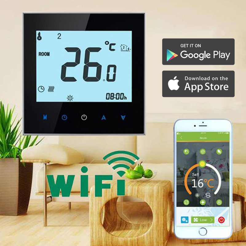 idrop Alexa Voice Water Underfloor Heating System fits Google Home (BHT-1000-GALW)