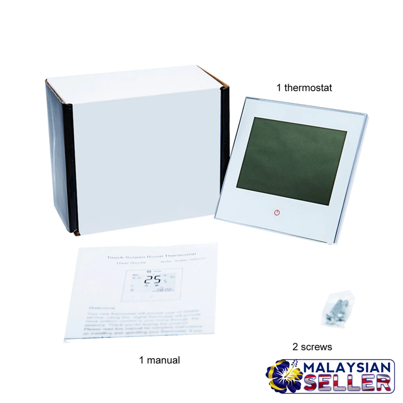 idrop Weekly Programmable Boiler Temperature Controller Heating System (BHT-1000-GC)