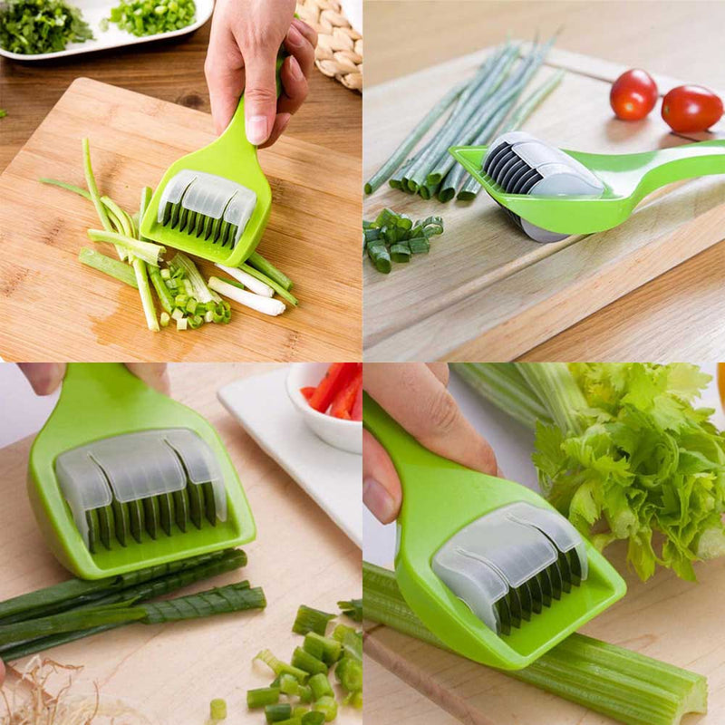 idrop Multipurpose Stainless Steel Roller Vegetable Slicer Cutter