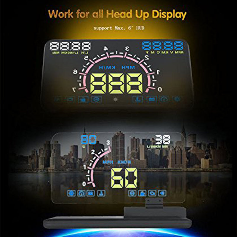 idrop Universal Car Image Reflector Head Up Display Reflection Projector Phone Car Mount Holder