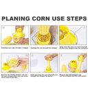 idrop 2 in1 Multifunction Cob Corn Stripper Kitchen Tools With Built-In Measuring Cup And Grater