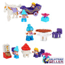 idrop 101 Pcs Fairy Tale Castle Colorful Creative Building Block Toy Set For Kids Children