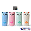 idrop 300 ml Portable Wheat Straw Panda Cute Cartoon Drinking Cup