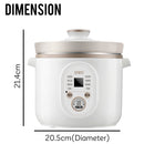 idrop 1.6L Multifunction Kitchen Electric Ceramic Slow Stew Pot