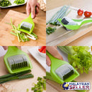 idrop Multipurpose Stainless Steel Roller Vegetable Slicer Cutter