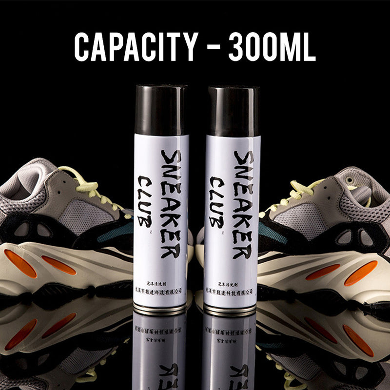 idrop 300ml Multi-Purpose Waterless Bubble Foam Cleaner for Shoes
