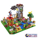 idrop 431 Pcs MyWorld Castle Warfare Colorful Creative Building Block Toy Set For Kids Children