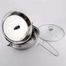idrop 32cm Multifunction 2 Layer Stainless Steel Cookware Soup & Steam Pot