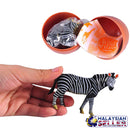 idrop Assembling 3D Puzzle Educational Egg Toy Set Wild Safari Animals For Kids Children (1 EGG)